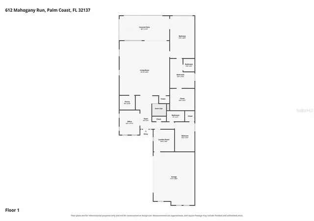 Photo 3 of Single family home for sale at 612 Mahogany Run, Palm Coast, FL 32137 | MLS# FC321194 | Listing updated on 2026-10-08