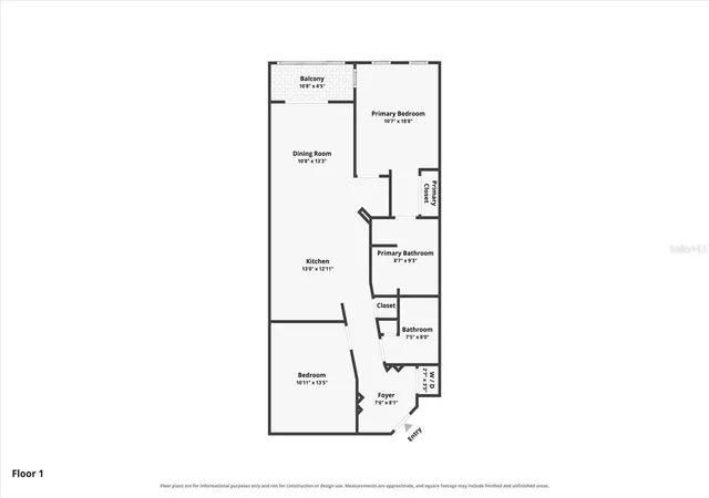 Listing Photo 5 - Condo for sale in building located at 13941 Clubhouse Dr, Tampa, FL 33618 - Unit #215