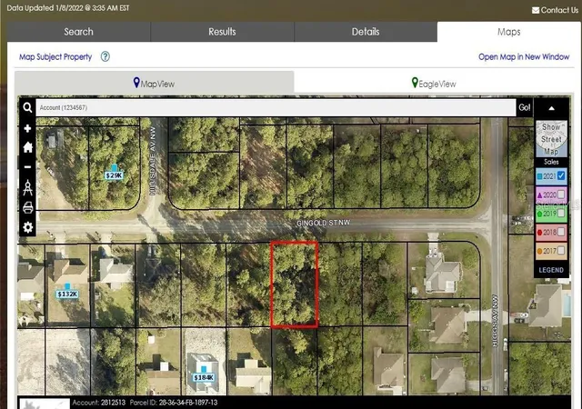 Land for sale at Gingold St NW St, PALM BAY, FL 32907 | MLS# O6439277