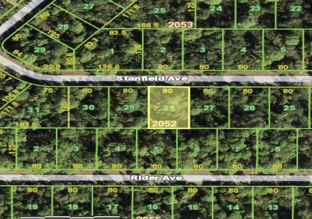 Photo 1 of Land for sale at 14043 Stanfield Ave, Port Charlotte, FL 33953 | MLS# R4911965 | Listing updated on 2026-09-11