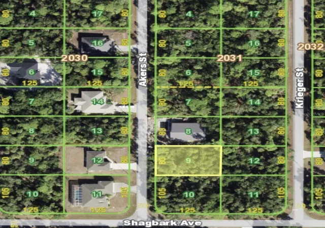 Photo 1 of Land for sale at 286 Akers St, Port Charlotte, FL 33953 | MLS# R4911968 | Listing updated on 2026-09-11