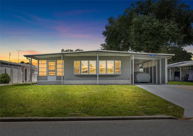 Photo 1 of Manufactured home for sale at 7466 Western Cir Dr, Brooksville, FL 34613 | MLS# W7889435 | Listing updated on 2026-09-11