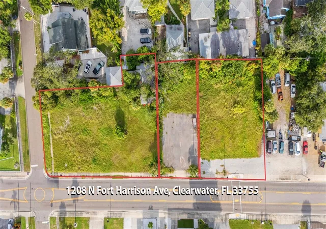 Land for sale at 1208 N Fort Harrison Ave, CLEARWATER, FL 33755 | MLS# TB8547873