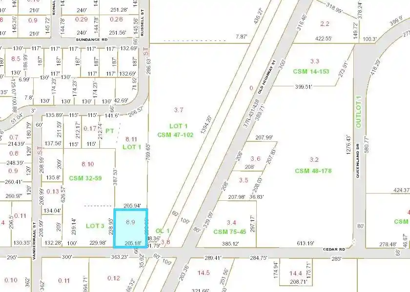 Photo 3 of Land for sale at 1133 Ac Old Hwy 51 #Old Highway 51 & Ced, Kronenwetter, WI 54455 | MLS# 21807496 | Listing updated on 2026-07-28