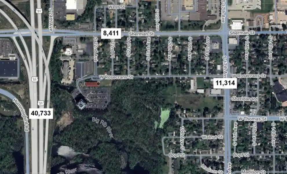 image of 000 Rosecrans Street Street #& S 17th Ave., Wausau, WI 54401 | MLS# 22505640