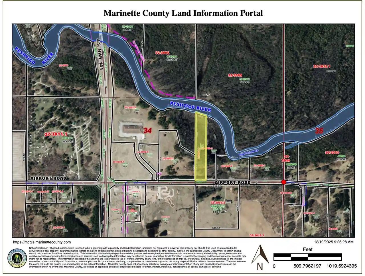 2nd image of Airport Road Road, Crivitz, WI 54114 | MLS# 50319309
