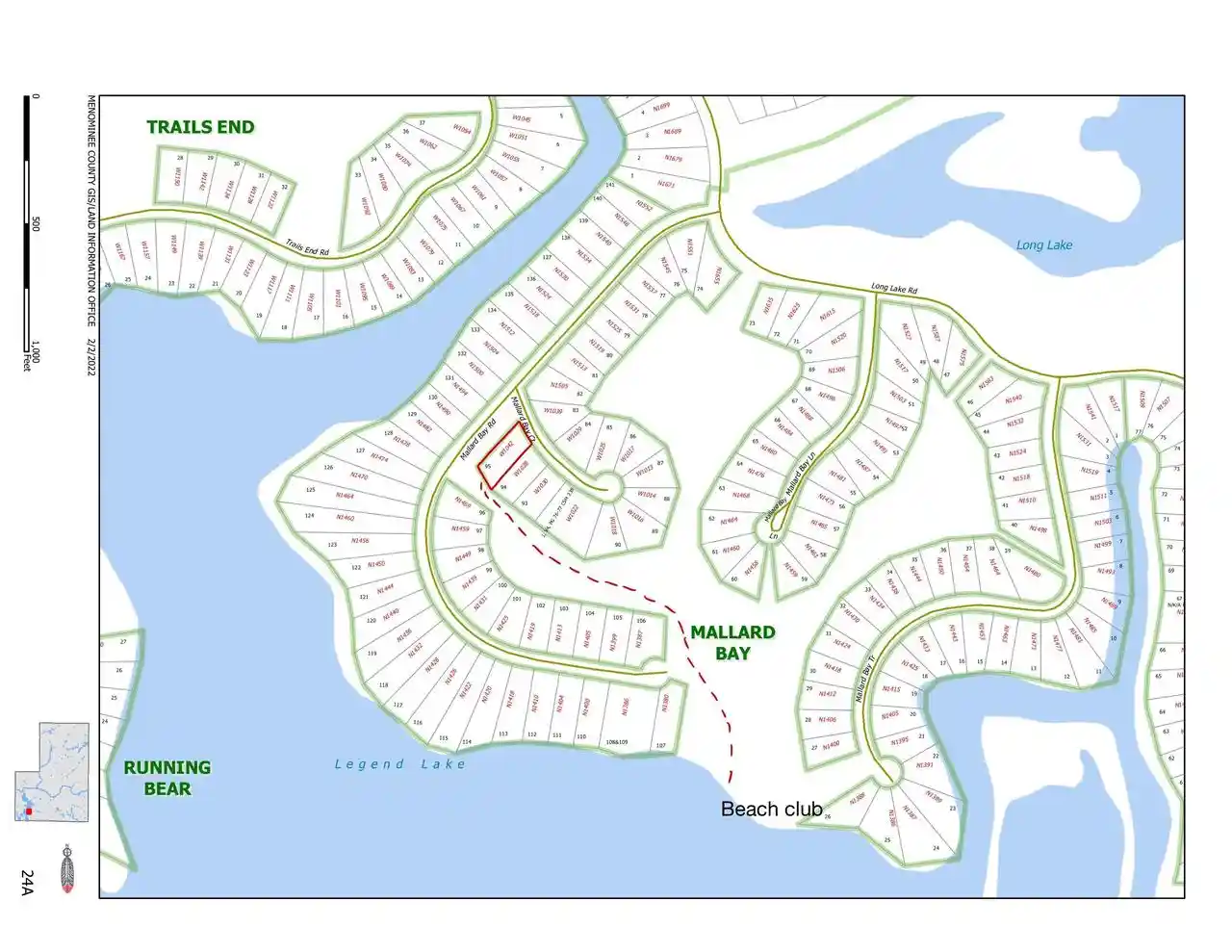 Photo 6 of Land for sale at W1042 Mallard Bay Court Court, Keshena, WI 54135 | MLS# 50319838 | Listing updated on 2026-07-20