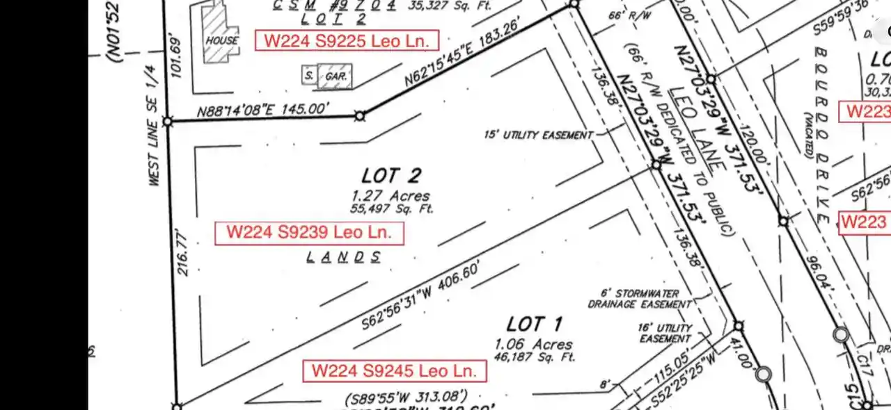 Photo 10 of Land for sale at Lt 2 Leo Lane Lane, Big Bend, WI 53103 | MLS# 1948627 | Listing updated on 2026-08-31