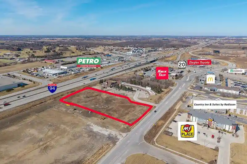 Photo 3 of Land for sale at 1132 S Us Hwy 41 Road Road, Mount Pleasant, WI 53177 | MLS# 1951424 | Listing updated on 2026-06-24