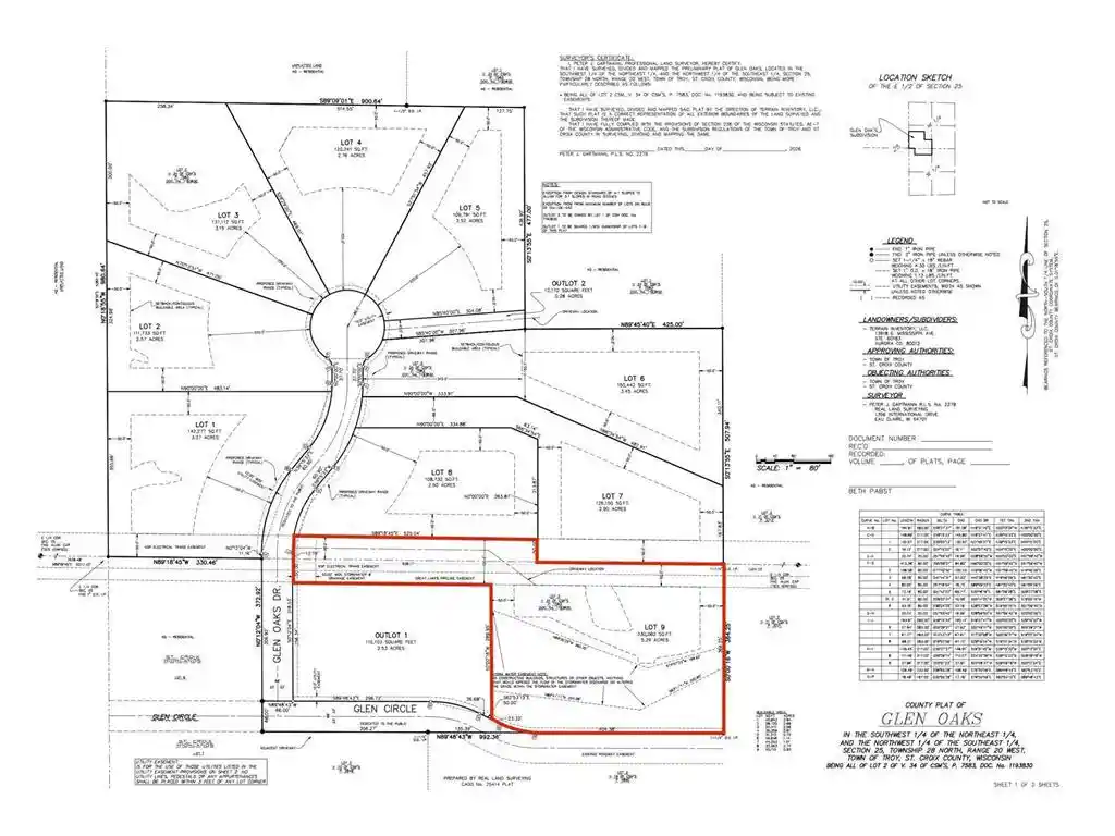4th image of Lot 9 Glen Oaks Dr, River Falls, WI 54022 | MLS# 7025396