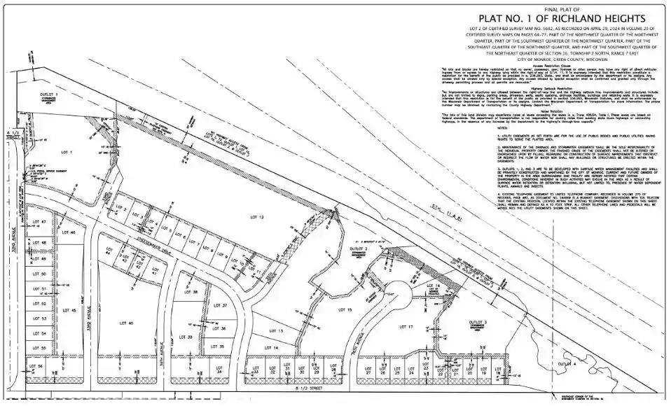 7th image of Lot 41 Cheesemaker Dr Dr, Monroe, WI 53566 | MLS# 2021108