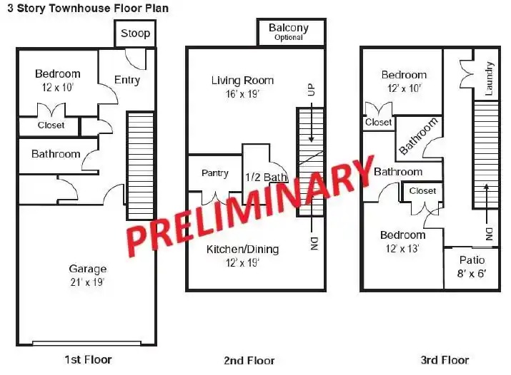 2nd image of 1 Water Street Street #Unit 4 3 - Story, Stevens Point, WI 54481 | MLS# 22601701