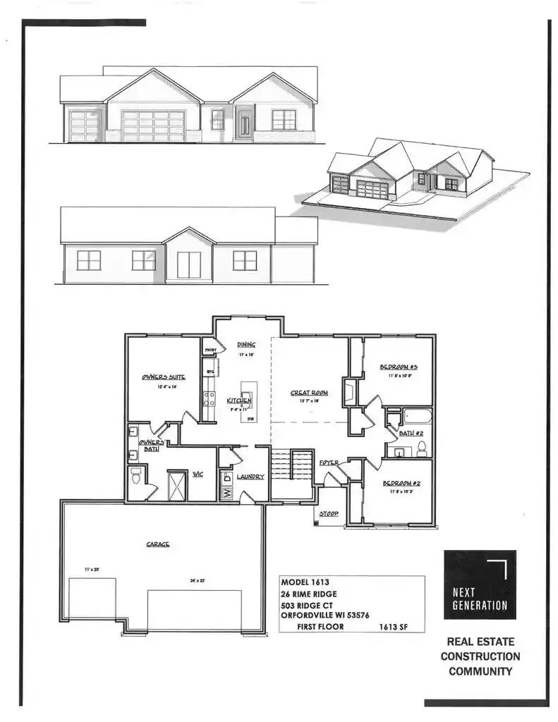 Homes for sale in Orfordville, WI | 503 Ridge Court Court, Orfordville, WI 53576 | MLS# 2023098