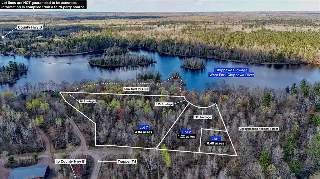 2nd image of Lot 7 Trapper Trail Trail, Hayward, WI 54843 | MLS# 1601111