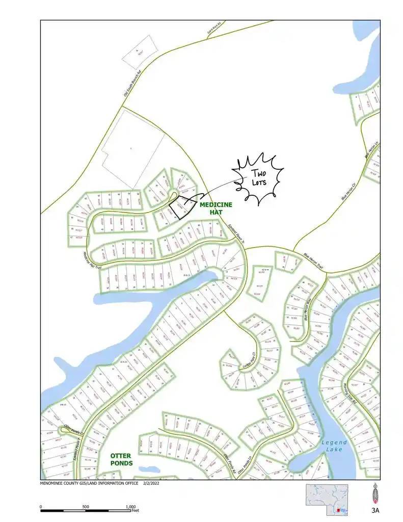 Photo 3 of Land for sale at W2408/w2414 Medicine Hat Trail Trail, Keshena, WI 54135 | MLS# 50325607 | Listing updated on 2026-08-25