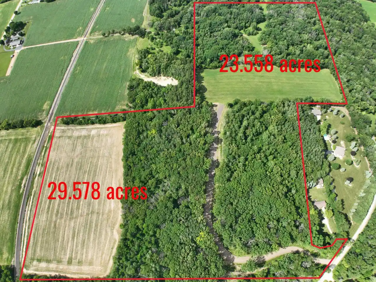 Photo 3 of Land for sale at Lt1 Oak Knoll Road Road, Burlington, WI 53105 | MLS# 1962957 | Listing updated on 2026-06-27