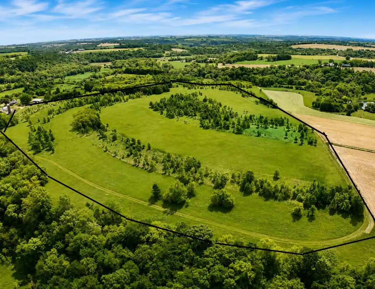 Homes for sale in Mineral Point, WI | 50 +/  Acres Ley Road Road, Mineral Point, WI 53565 | MLS# 2024815
