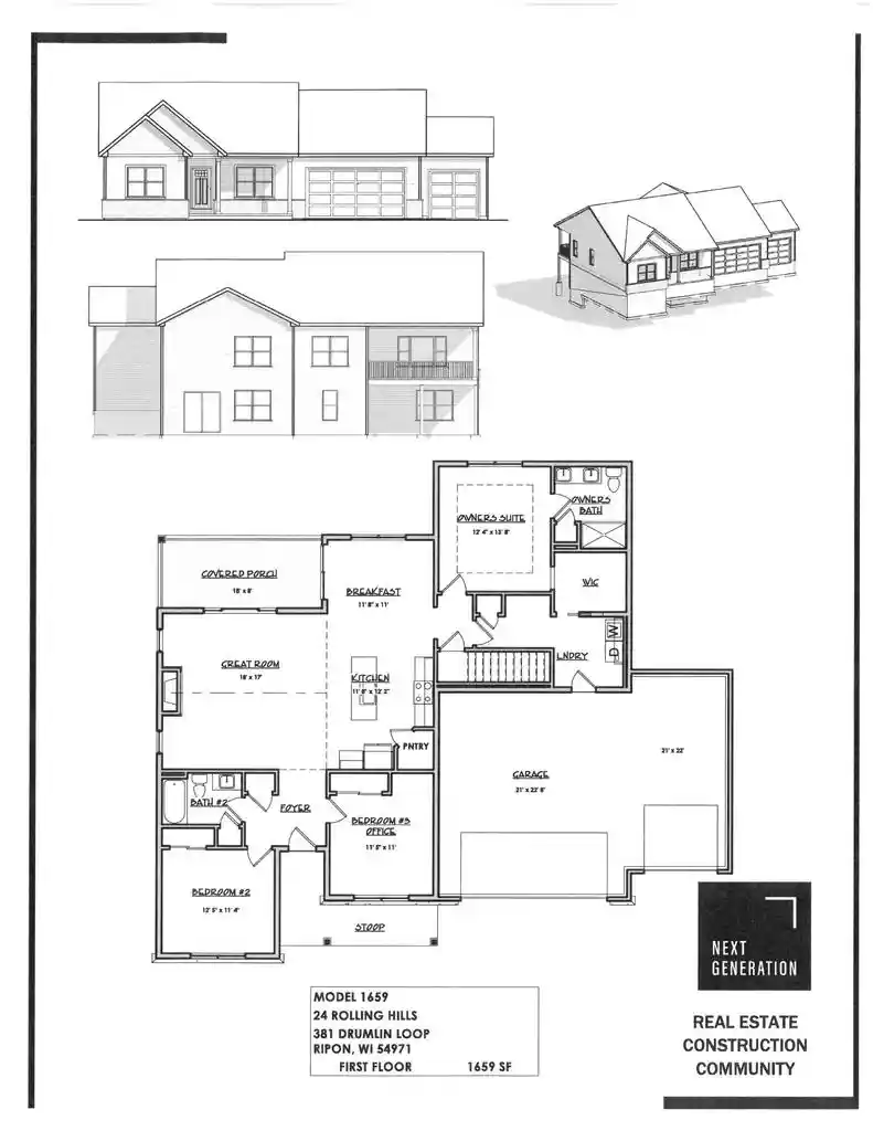 Homes for sale in Ripon, WI | 381 Drumlin Loop Loop, Ripon, WI 54971 | MLS# 2025064