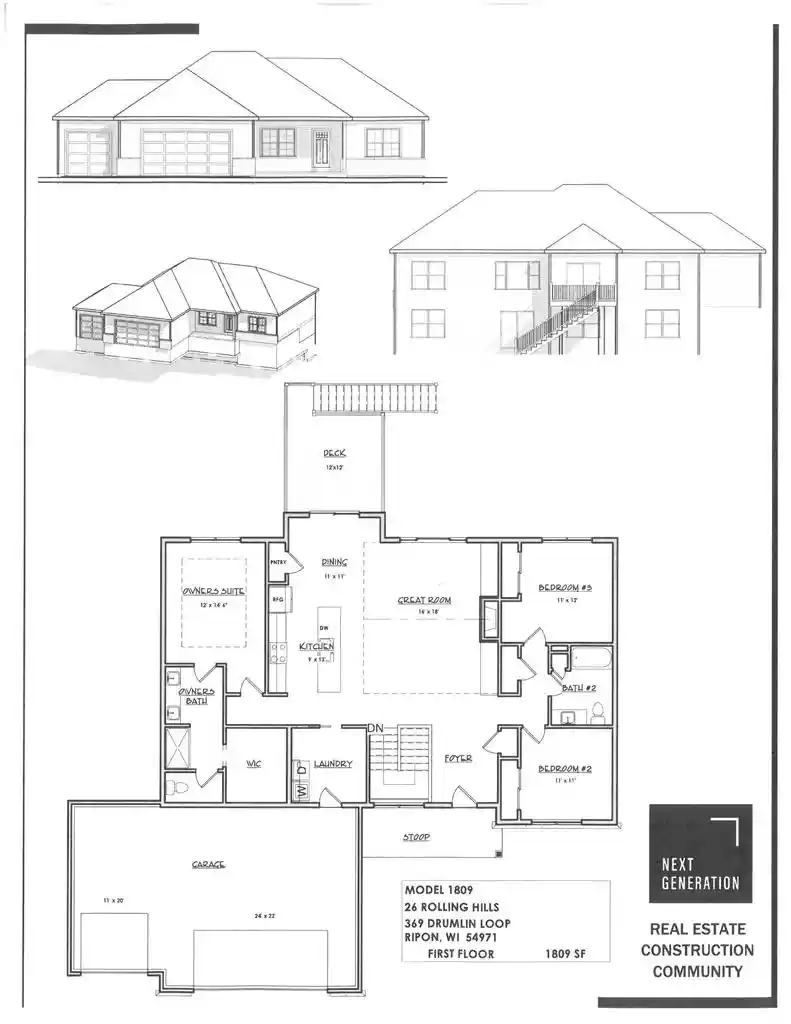 Homes for sale in Ripon, WI | 369 Drumlin Loop Loop, Ripon, WI 54971 | MLS# 2025066