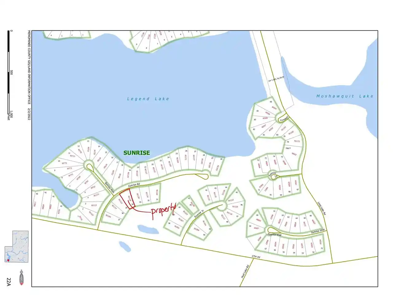 Photo 2 of Land for sale at N1128 Sunrise Road Road, Keshena, WI 54135 | MLS# 50326849 | Listing updated on 2026-09-30