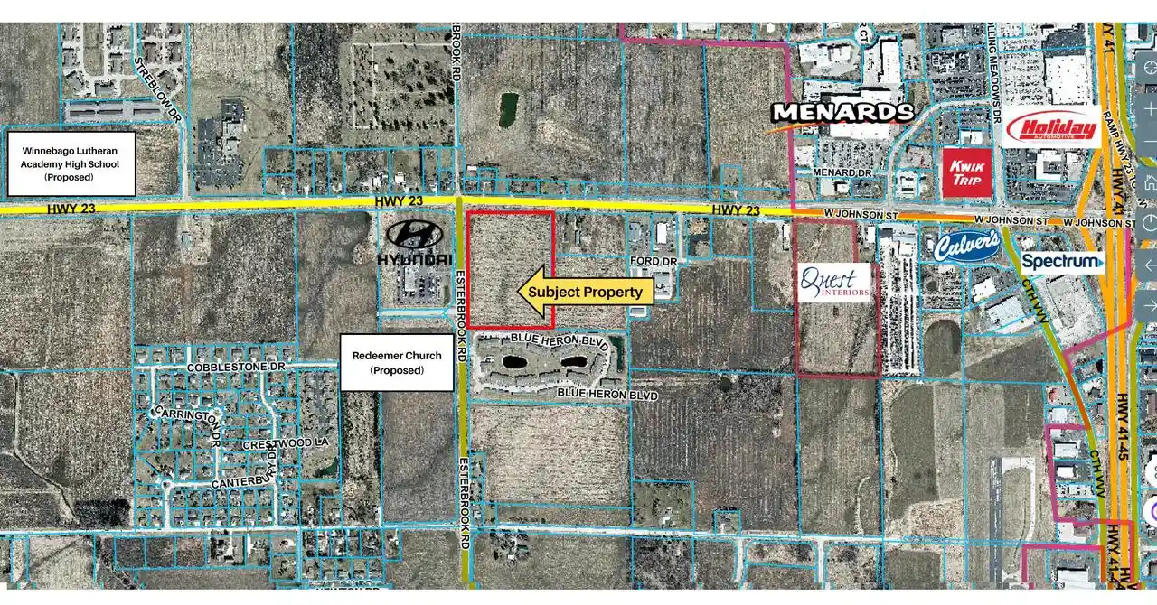 Photo 2 of Land for sale at Lot 1 Esterbrook Road Road Road, Fond Du Lac, WI 54937 | MLS# 1966373 | Listing updated on 2026-09-09