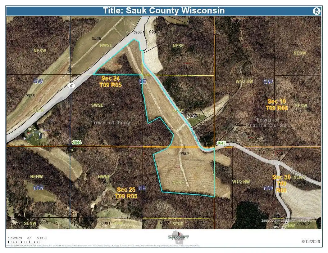 Homes for sale in Sauk City, WI | 0 Seitz Road Road, Sauk City, WI 53583 | MLS# 2025751