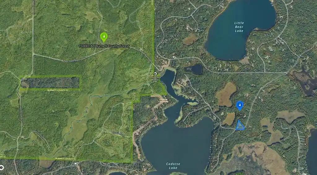3rd image of Lot 15 Loon Lake Road Road, Danbury, WI 54830 | MLS# 1602353