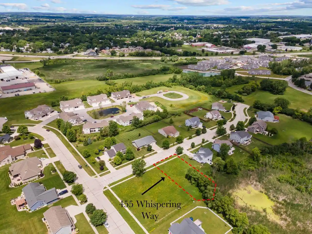 Photo 3 of Land for sale at 455 Whispering Way Way, Johnson Creek, WI 53038 | MLS# 2026535 | Listing updated on 2026-06-23