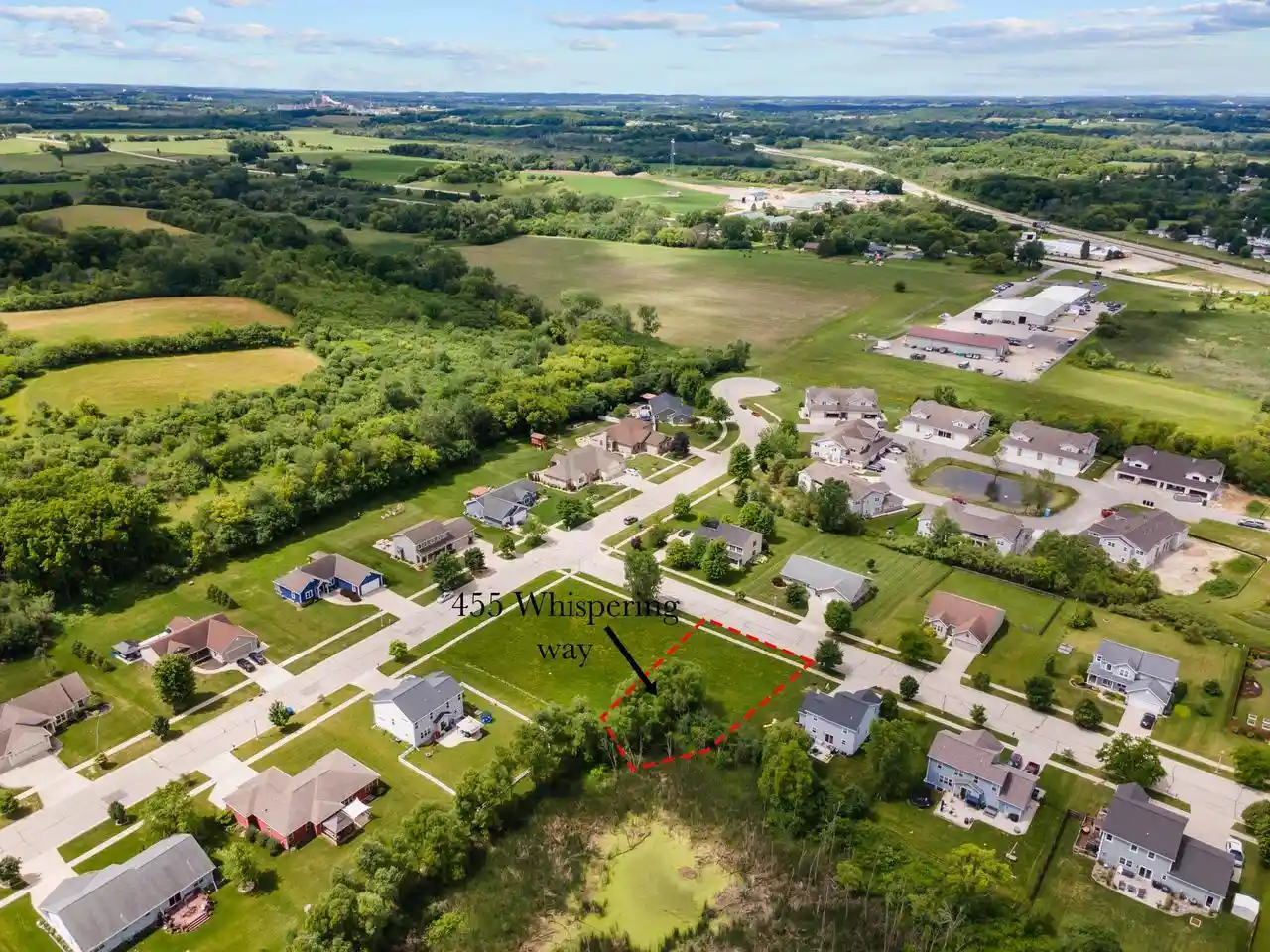 Photo 3 of Land for sale at 455 Whispering Way Way, Johnson Creek, WI 53038 | MLS# 2026535 | Listing updated on 2026-06-23