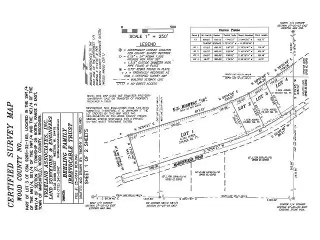 Homes for sale in Marshfield, WI | Lot 4 Marshfield Road Road, Marshfield, WI 54449 | MLS# 22602907