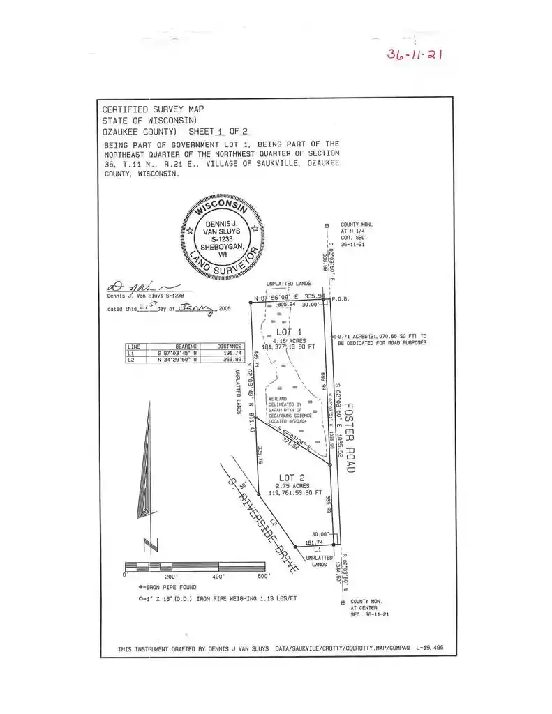 Homes for sale in Saukville, WI | Lt1 S Foster Street Street #Lt2, Saukville, WI 53080 | MLS# 1969147
