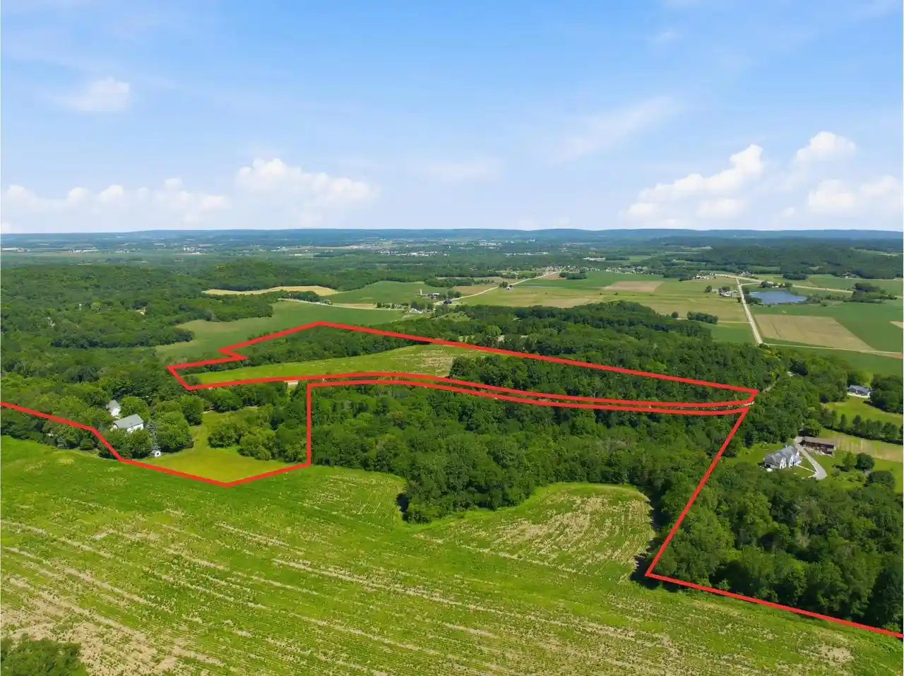 4th image of 100 Ac Dunlap Hollow Road Road, Mazomanie, WI 53560 | MLS# 2027049