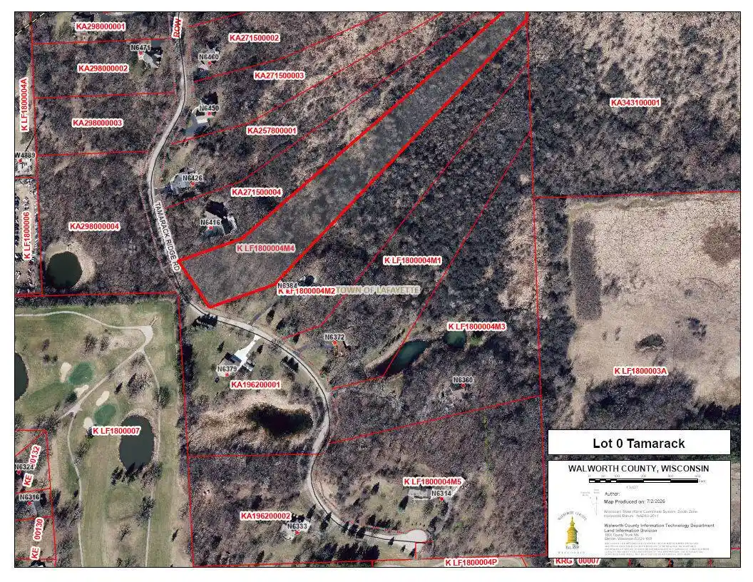 Homes for sale in Elkhorn, WI | Lot 0 Tamarack Ridge Road Road, Elkhorn, WI 53121 | MLS# 1969950