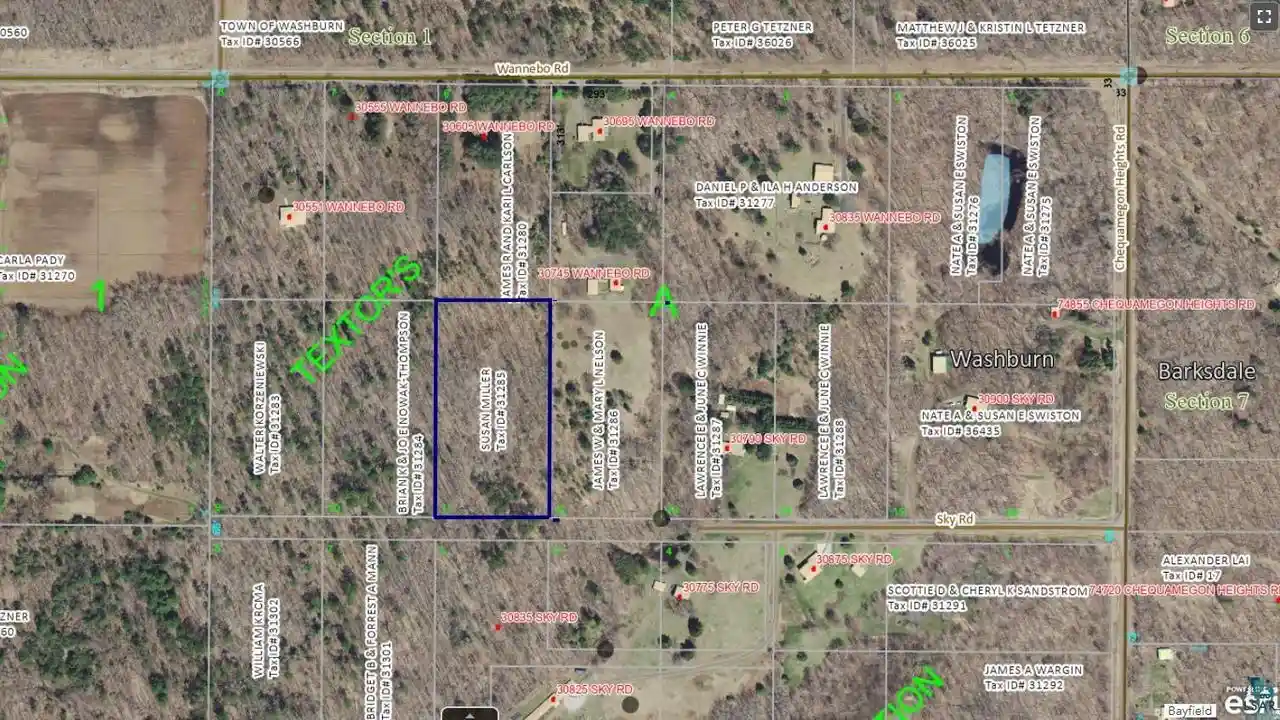 Homes for sale in Washburn, WI | 30xxx Sky Rd Rd, Washburn, WI 54891 | MLS# 6126569