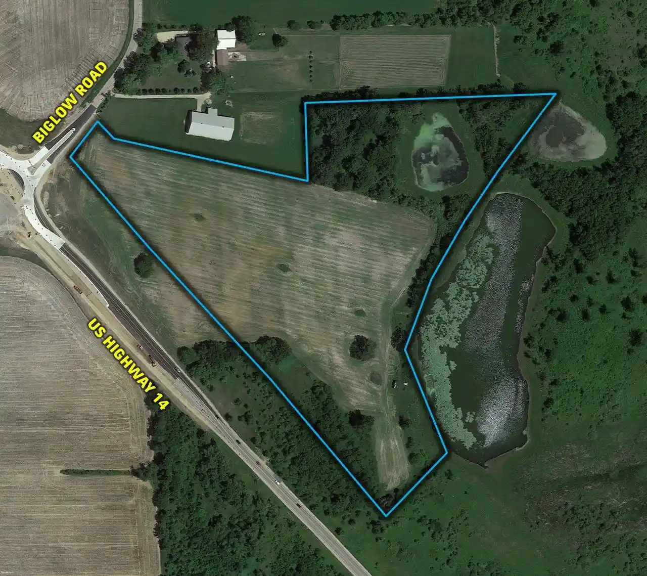 Photo 3 of Land for sale at 1979 M/L Acres Biglow Road, Brooklyn, WI 53521 | MLS# 2027832 | Listing updated on 2026-08-06