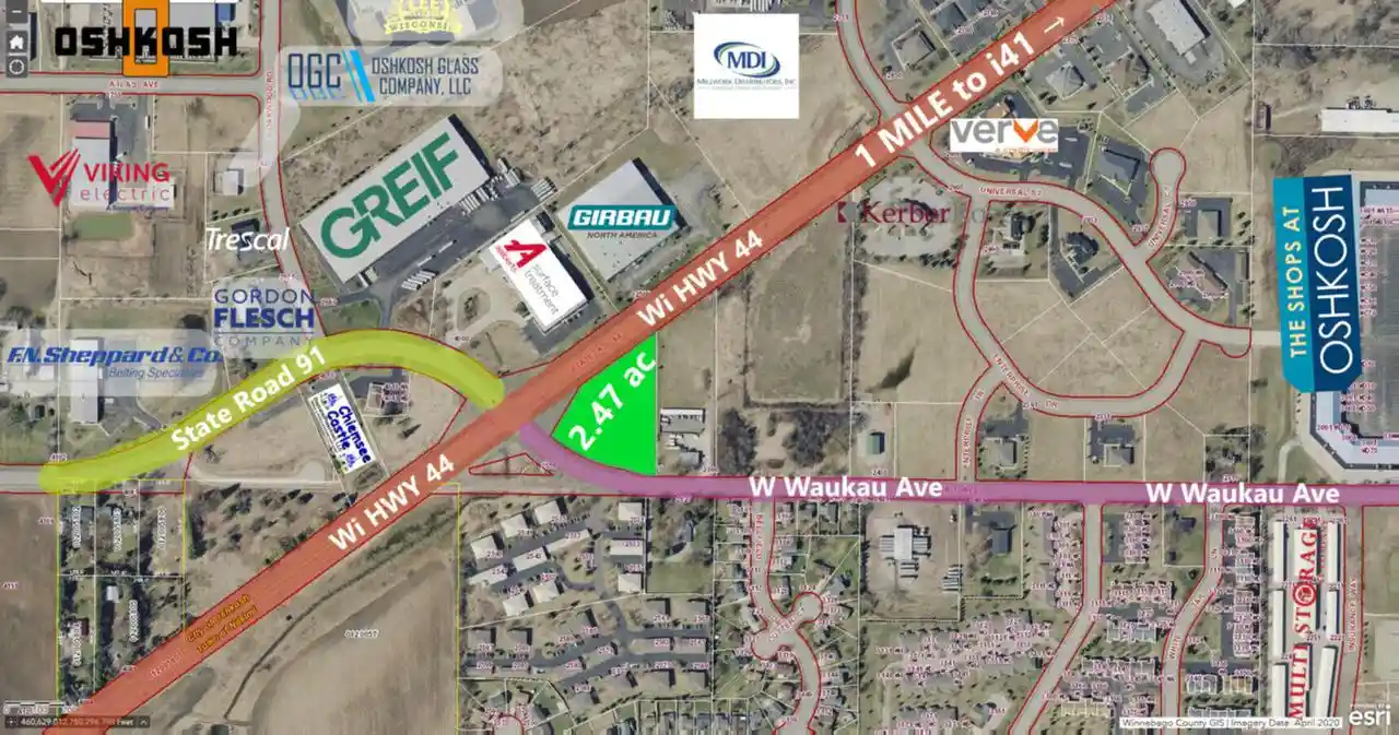 1st image of 2530 W Waukau Avenue Avenue, Oshkosh, WI 54904 | MLS# 1971606