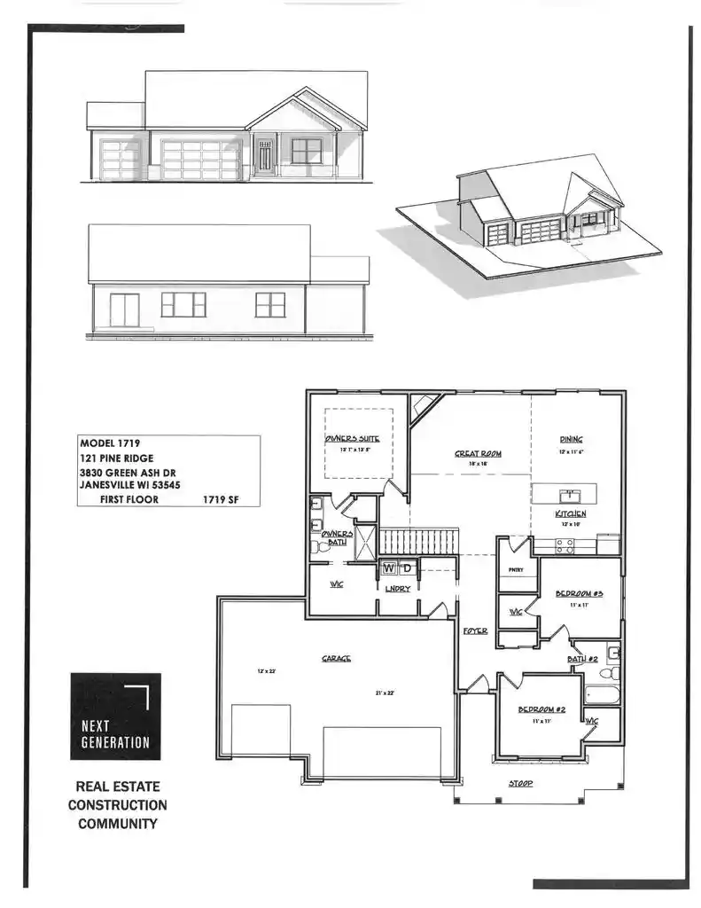 2nd image of 3830 Green Ash Dr Dr, Janesville, WI 53545 | MLS# 2029098