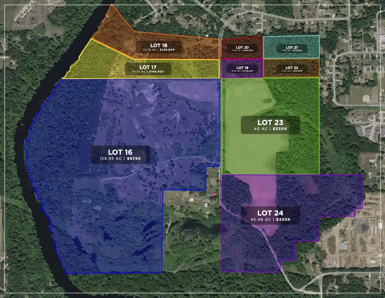 2nd image of Lot 23 River Road Road, Black River Falls, WI 54615 | MLS# 1973748