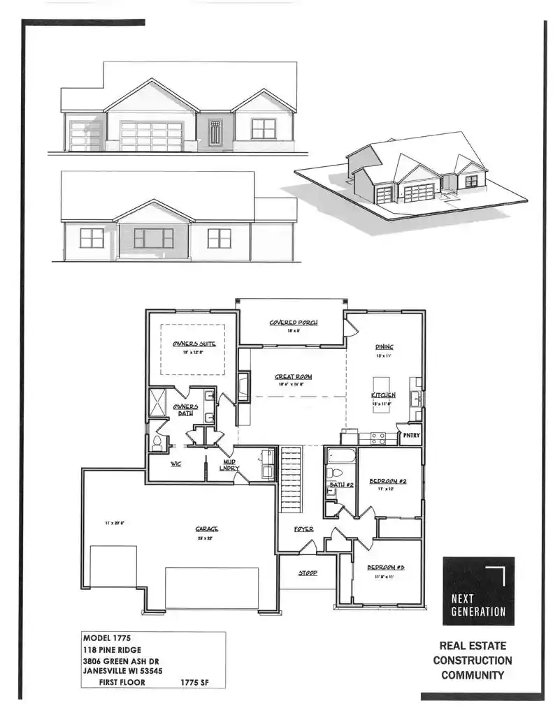 4th image of 3806 Green Ash Dr Dr, Janesville, WI 53545 | MLS# 2029171
