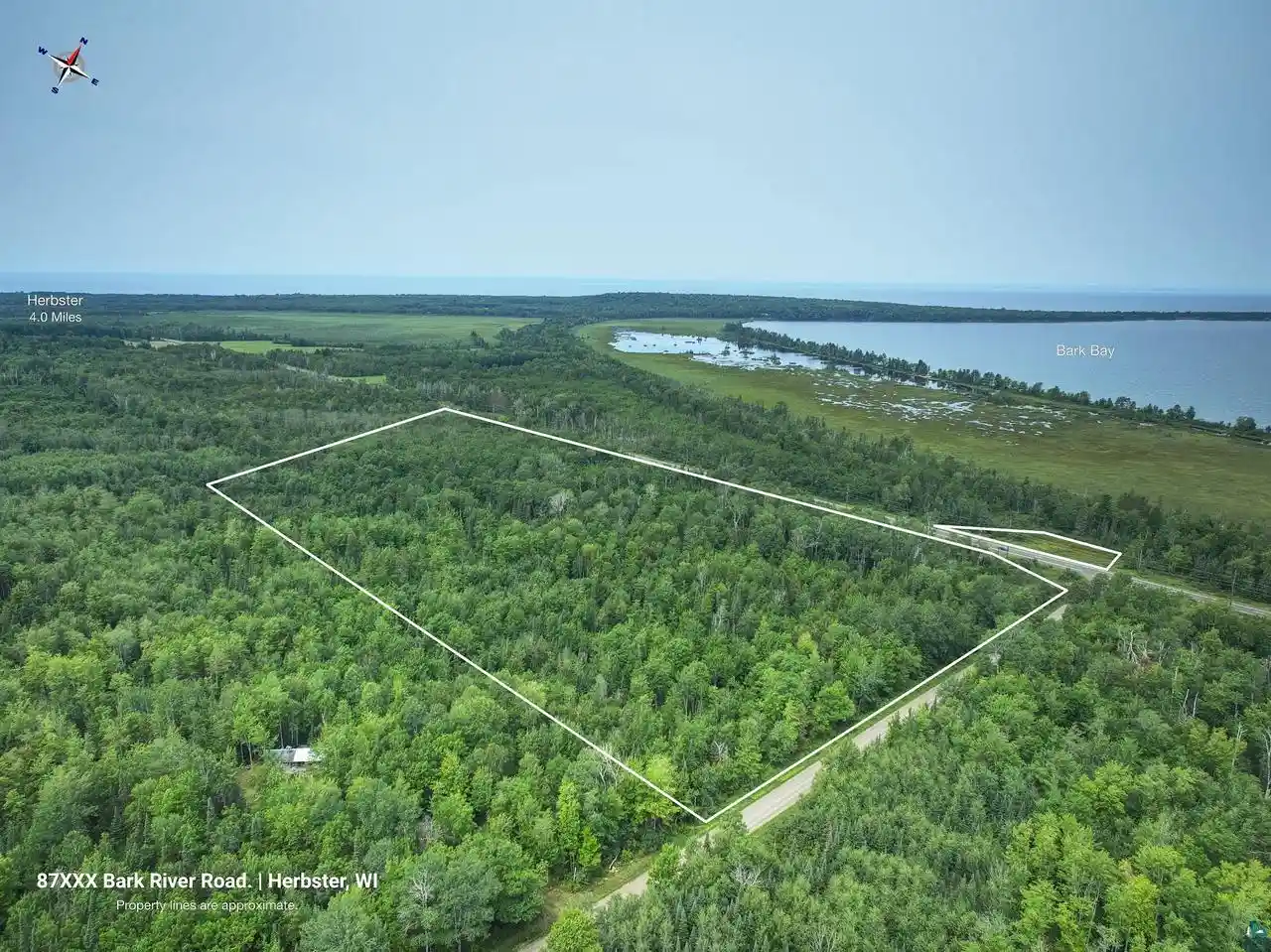 1st image of 87xxx Bark River Rd Rd, Herbster, WI 54844 | MLS# 6127093