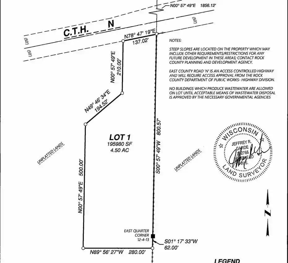 1st image of E County N Road Road, Milton, WI 53563 | MLS# 2029485