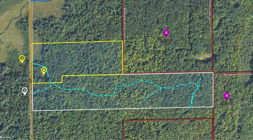 28th image of Lot 4 Smith Road Road, Couderay, WI 54828 | MLS# 1603961
