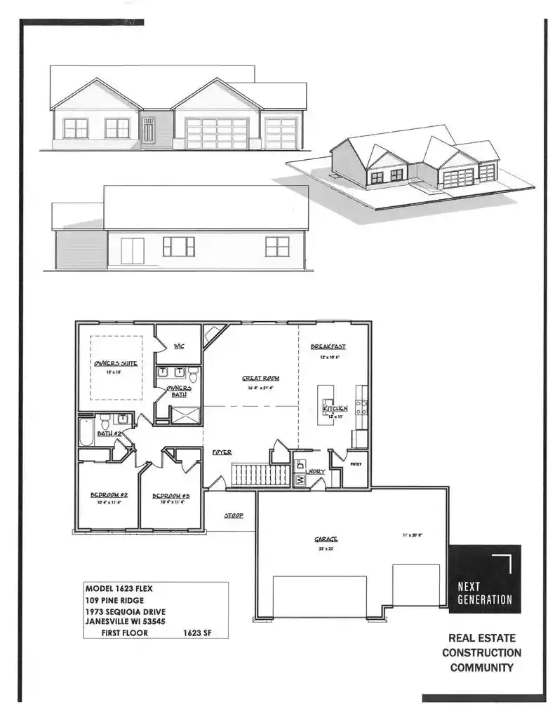 Photo 2 of Single family home for sale at 1973 Sequoia Dr Dr, Janesville, WI 53545 | MLS# 2030227 | Listing updated on 2026-08-11