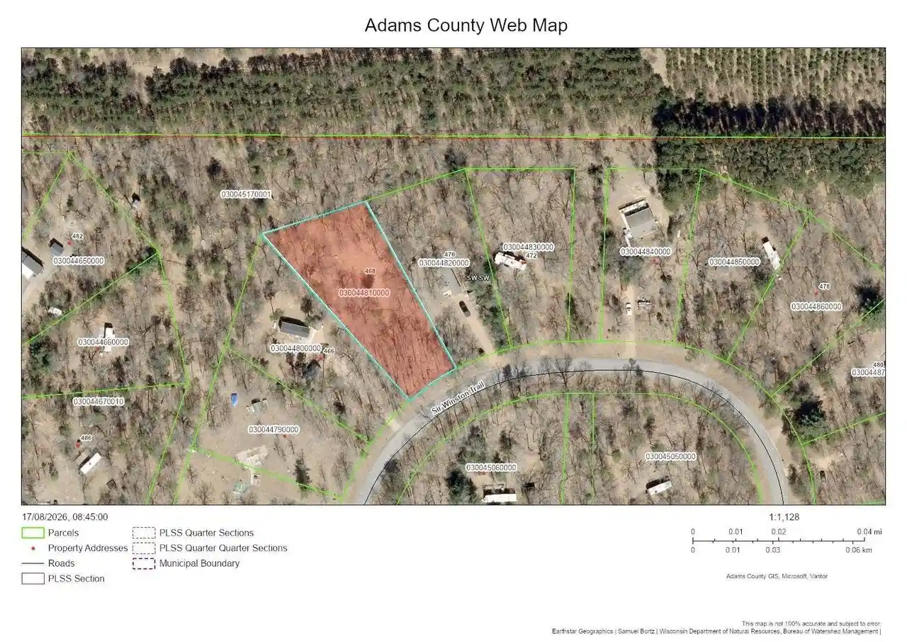 Photo 1 of Land for sale at 468 Sir Winston Trail Trail, Nekoosa, WI 54457 | MLS# 2030646 | Listing updated on 2026-08-20