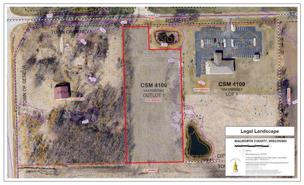 Photo 3 of Land for sale at Lot 1 Remer Road Road, Elkhorn, WI 53121 | MLS# 1976709 | Listing updated on 2026-08-19