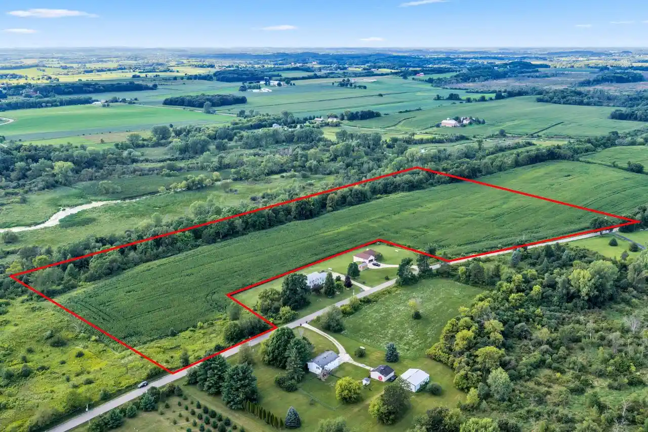 4th image of Lot1-4 Cushman Rd Road Road #Lt2-4, Helenville, WI 53137 | MLS# 1976743