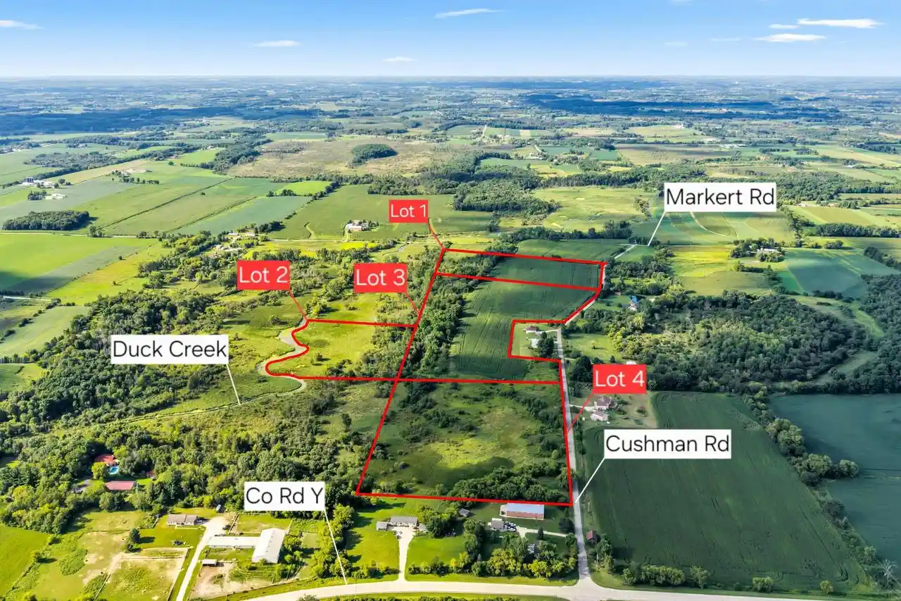 16th image of Lot1 4 Cushman Rd Road Road #Lt2-4, Helenville, WI 53137 | MLS# 1976743