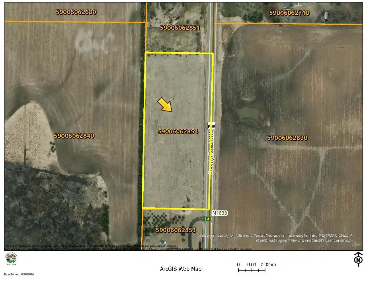 4th image of Lt2 County Road Kw, Oostburg, WI 53070 | MLS# 1976896