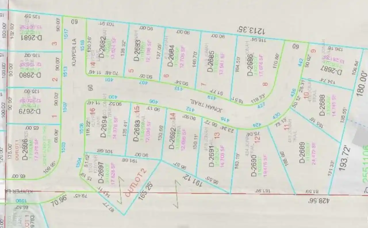 Photo 1 of Land for sale at 442 Jonah Trail Trail, De Pere, WI 54115 | MLS# 50331283 | Listing updated on 2026-08-27