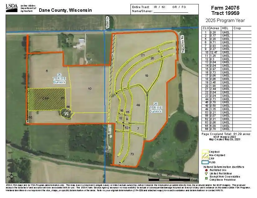 Photo 2 of Sale Pending at 82 Acres M/l Hammond Road Road, Edgerton, WI 53534 | MLS# 2031324 | Listing updated on 2026-09-14